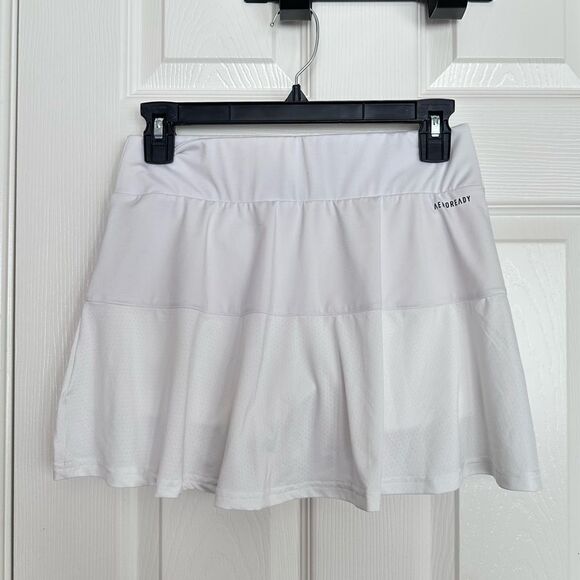 Adidas Women’s Match White Tennis Skirt Skort - Picture 5 of 9